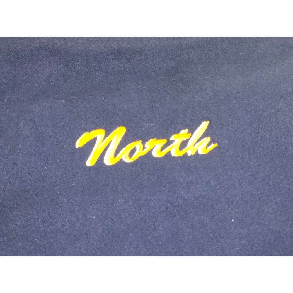 Game Sportswear Varsity Jacket 2004 Wool Leather USA Made Men's Size XL Blue - Picture 8 of 9